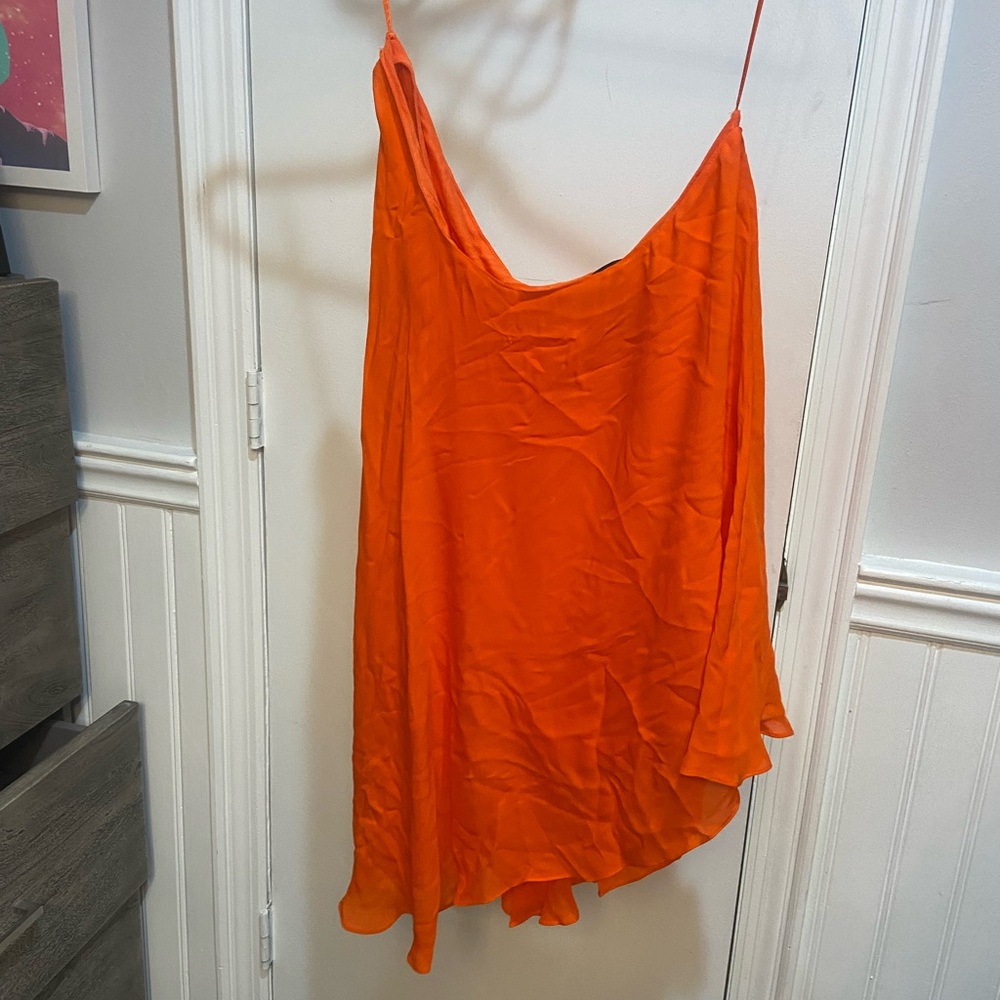 JAYGODFREY Bold Orange Dress
